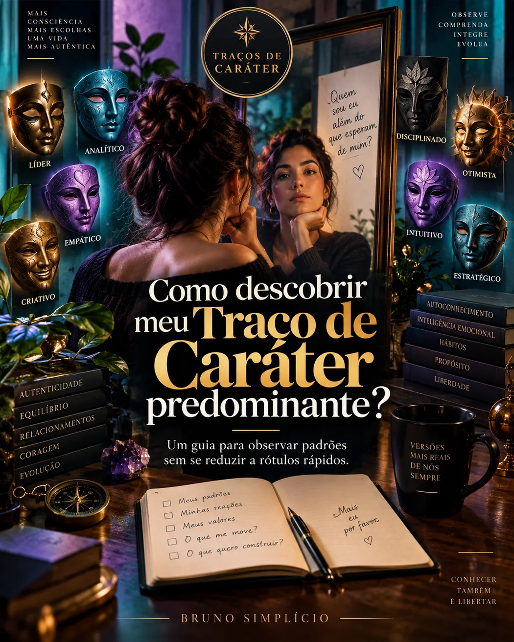 Capa do artigo: Como descobrir meu traço de caráter predominante?