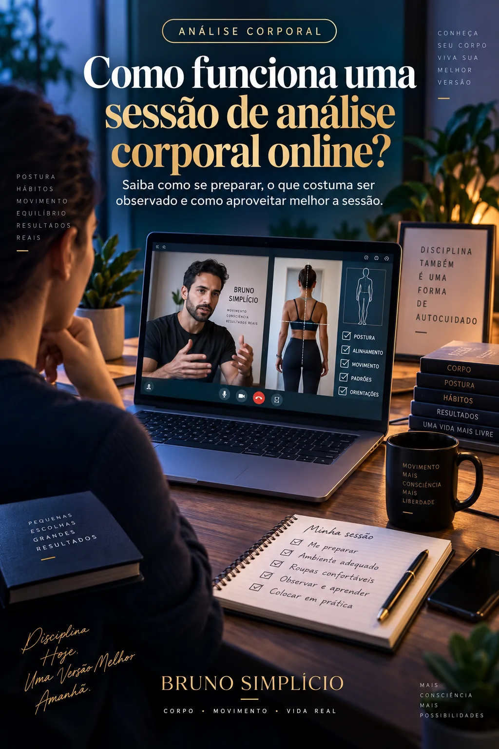 Capa do artigo: Como funciona uma sessão de análise corporal online?