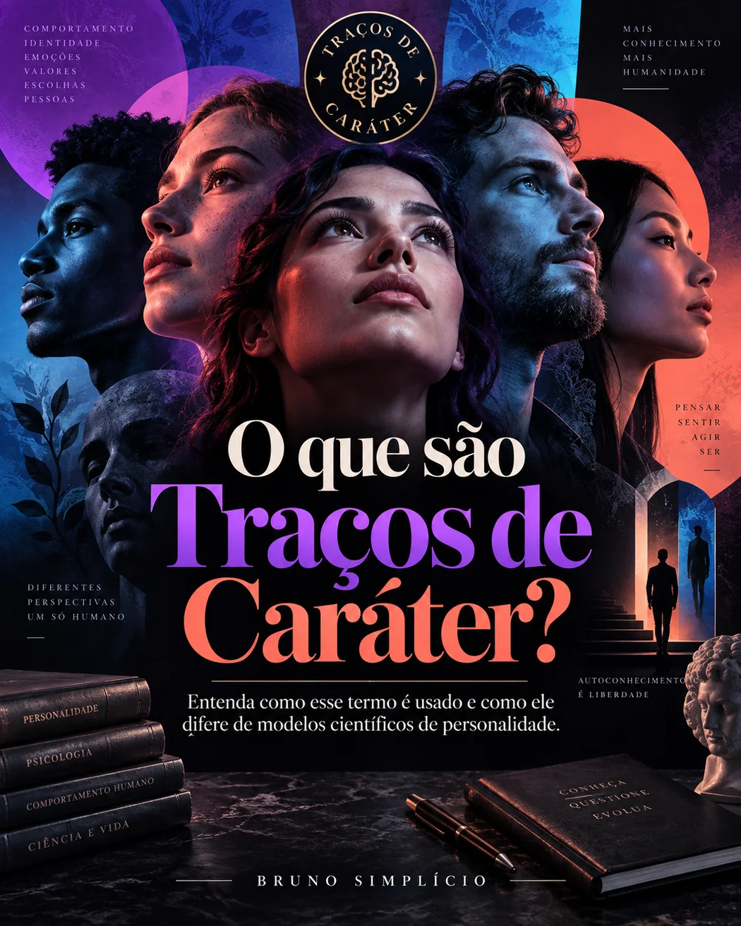 Capa do artigo: O que são traços de caráter?