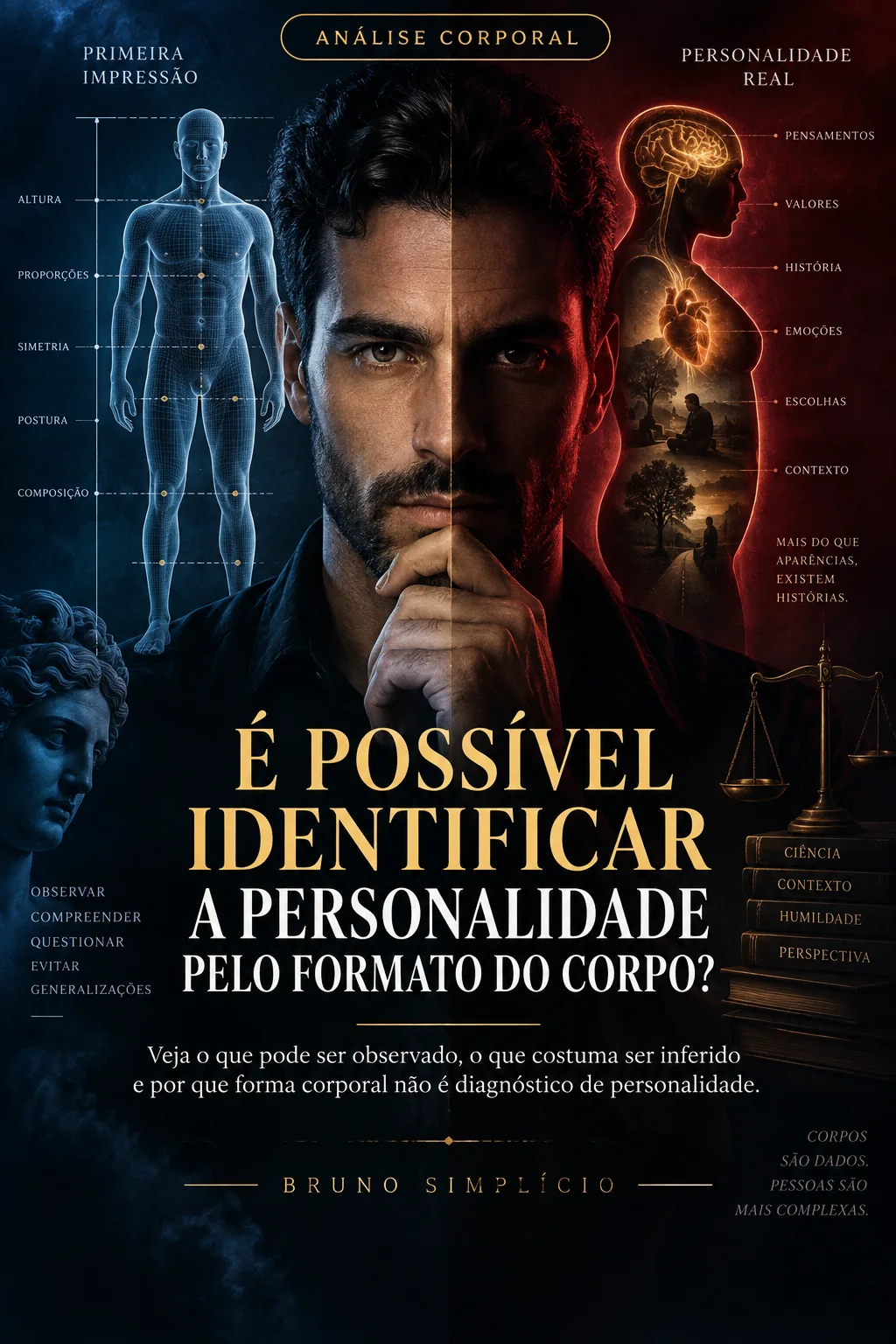 Capa do artigo: É possível identificar a personalidade pelo formato do corpo?