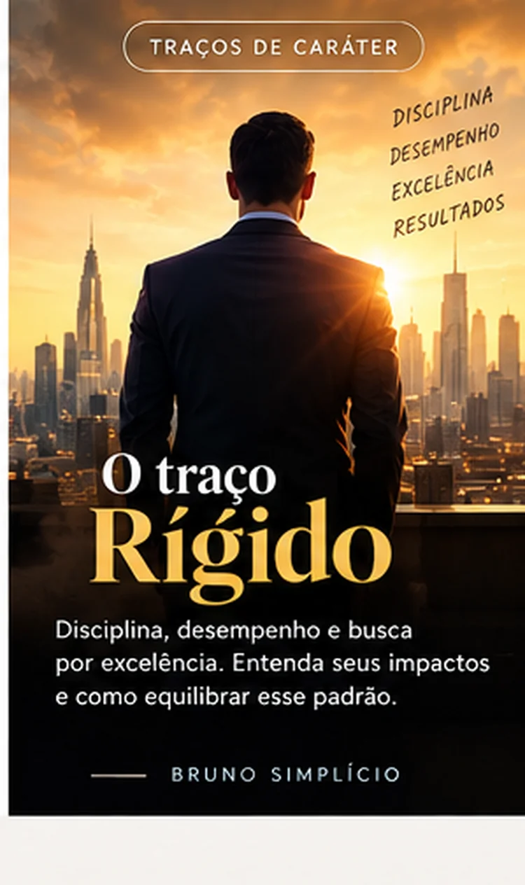 Capa do artigo: O que é o traço de caráter rígido?